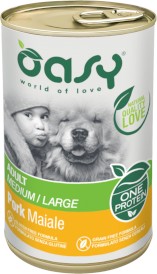 OASY Dog OAP Adult Medium / Large Pork Wieprzowina 400g - Zdjęcie nr 2