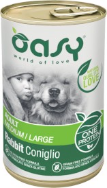 OASY Dog OAP Adult Medium / Large Rabbit Królik 400g - Zdjęcie nr 2