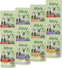 OASY Dog Strips in Gravy Adult MIX SMAKÓW 12x100g - Zdjęcie główne
