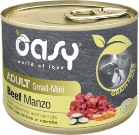 OASY Dog OAP GF Adult Small / Mini Beef Wołowina 200g - Zdjęcie główne