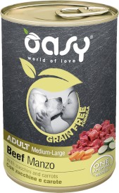 OASY Dog OAP GF Adult Medium / Large Beef Wołowina 400g - Zdjęcie główne