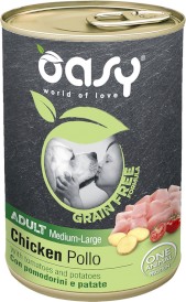 OASY Dog OAP GF Adult Medium / Large Chicken Kurczak 400g - Zdjęcie główne