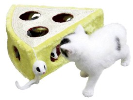 KERBL Zabawka dla kota Cheesy z sizalu 28 x 28 x 10cm - Zdjęcie główne