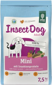 GREEN PETFOOD InsectDog Mini Adult z Owadami 7,5kg - Zdjęcie główne