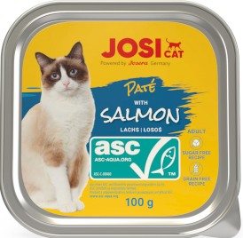 JOSERA JosiCat Paté Salmon Pasztet z Łososiem 100g - Zdjęcie główne