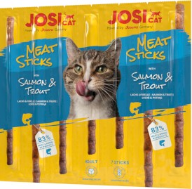 JOSERA JosiCat Meat Sticks Salmon Trout Łosoś Pstrąg 35g - Zdjęcie główne