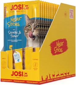 JOSERA JosiCat Meat Sticks Salmon Trout Łosoś Pstrąg 35g - Zdjęcie nr 2