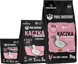 PAKA ZWIERZAKA Kaczka z Łososiem S dla szczeniąt 3kg - Zdjęcie nr 5