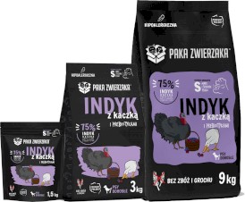 PAKA ZWIERZAKA Indyk z Kaczką S bez zbóż 3kg - Zdjęcie nr 5
