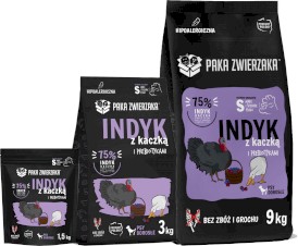 PAKA ZWIERZAKA Indyk z Kaczką S bez zbóż 1,5kg - Zdjęcie główne