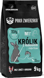 PAKA ZWIERZAKA Królik z Łososiem M bez zbóż 9kg - Zdjęcie główne
