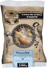 KORONA NATURY Krążek tłuszczowy z Orzechami 130g - Zdjęcie główne