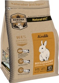 KORONA NATURY Natural-Vit Karma dla Królików 1,6kg - Zdjęcie główne