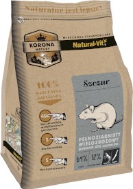 KORONA NATURY Natural-Vit Karma dla Szczurów 750g - Zdjęcie główne