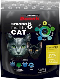 SUPER BENEK Cat Dry Sterilised 400g - Zdjęcie główne
