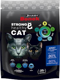 SUPER BENEK Cat Dry Adult 400g - Zdjęcie główne