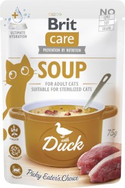 BRIT Care Cat SOUP Duck Zupa z Kaczką dla kota 75g - Zdjęcie główne