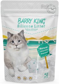 BARRY KING Podłoże silikonowe Natural dla kota 5l - Zdjęcie główne