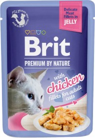 BRIT Premium Cat Fillets in Jelly Chicken KURCZAK galaretka 85g - Zdjęcie główne