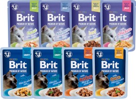 BRIT Premium Cat Fillets in Jelly Beef WOŁOWINA galaretka 85g - Zdjęcie nr 2