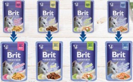 BRIT Premium Cat Fillets in Jelly Beef WOŁOWINA galaretka 85g - Zdjęcie nr 3