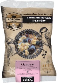 KORONA NATURY Krążek tłuszczowy z Owocami 130g - Zdjęcie główne