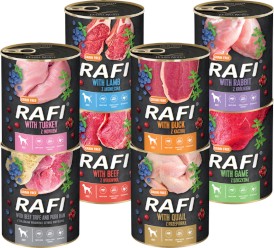 Dolina Noteci Rafi Pasztet bez zbóż MIX SMAKÓW 12x800g - Zdjęcie główne