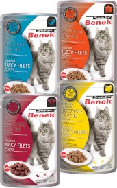 SUPER BENEK Soczyste Filiecki w sosie MIX 12x85g - Zdjęcie nr 3