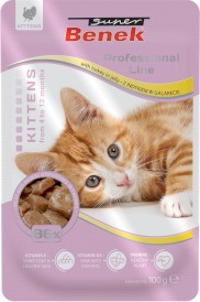 SUPER BENEK Professional Line Kittens Indyk w Galaretce 100g - Zdjęcie główne