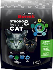 SUPER BENEK Cat Dry Kitten 400g - Zdjęcie główne