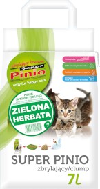 Super PINIO KRUSZON Zielona Herbata Żwirek zbrylający 7l - Zdjęcie główne