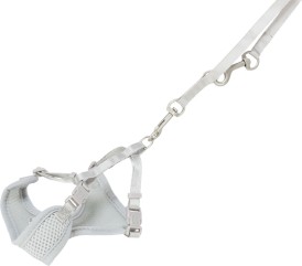 TRIXIE Szelki ze szmyczą dla szczeniąt 26-34cm jasnoszare - Zdjęcie nr 6