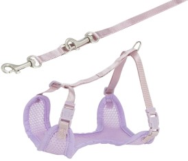 TRIXIE Szelki ze szmyczą dla szczeniąt 26-34cm liliowe - Zdjęcie główne