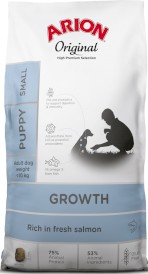 Arion Original Growth Puppy Small Salmon Fish 7kg - Zdjęcie główne