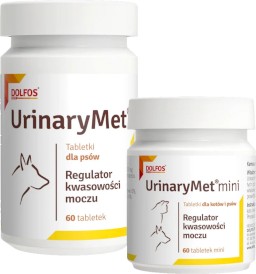 DOLFOS UrinaryMet Regulator kwasowości moczu dla psów 60szt - Zdjęcie nr 2