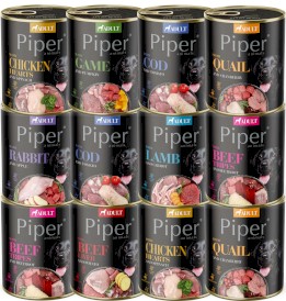 DOLINA NOTECI PIPER Animals Pies MIX 12x800g - Zdjęcie główne