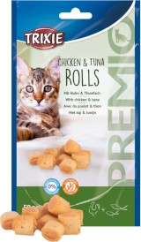 TRIXIE Premio Chicken Tuna Rolls Kurczak z Tuńczykiem dla kota 50g - Zdjęcie główne