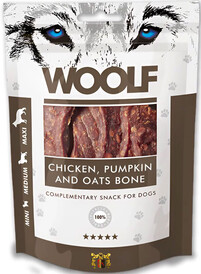 WOOLF Chicken Pumpkin Oats Bone Kostki 100g - Zdjęcie nr 2