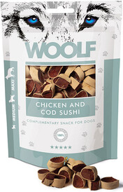 WOOLF Chicken Cod Sushi Kurczak Dorsz 100g - Zdjęcie główne