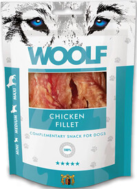 WOOLF Chicken Fillet Paski z Kurczaka 100g - Zdjęcie nr 2