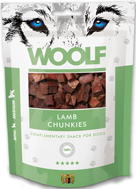 WOOLF Lamb Chunkies Kosteczki z Jagnięciny 100g - Zdjęcie nr 2