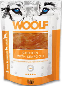 WOOLF Chicken with Seafood Kurczak z Owocami Morza 100g - Zdjęcie nr 2
