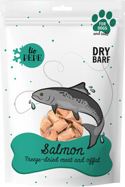 PAKA ZWIERZAKA Pepe Lio Salmon Liofilizowany Łosoś 60g - Zdjęcie główne