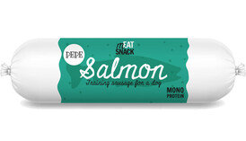 PAKA ZWIERZAKA PEPE Kiełbaska Salmon Łosoś 200g - Zdjęcie główne