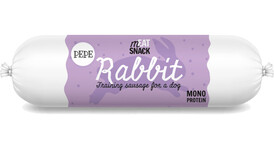 PAKA ZWIERZAKA PEPE Kiełbaska Rabbit Królik 200g - Zdjęcie główne