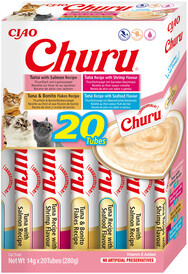 INABA Cat Treat Churu Mix z Owocami Morza 20x14g - Zdjęcie główne