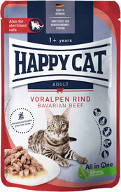 HAPPY CAT Adult Culinary Beef Wołowina w sosie 85g - Zdjęcie główne