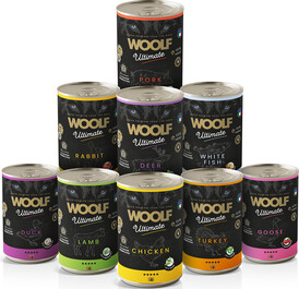 WOOLF Ultimate Rabbit Królik z Pomidorami Puszka 400g - Zdjęcie nr 2