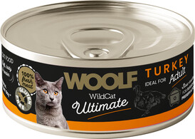 WOOLF WildCat Ultimate Adult Turkey Indyk Puszka 85g - Zdjęcie główne