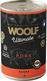 WOOLF Ultimate Pork Wieprzowina Olej Lniany Puszka 400g - Zdjęcie główne